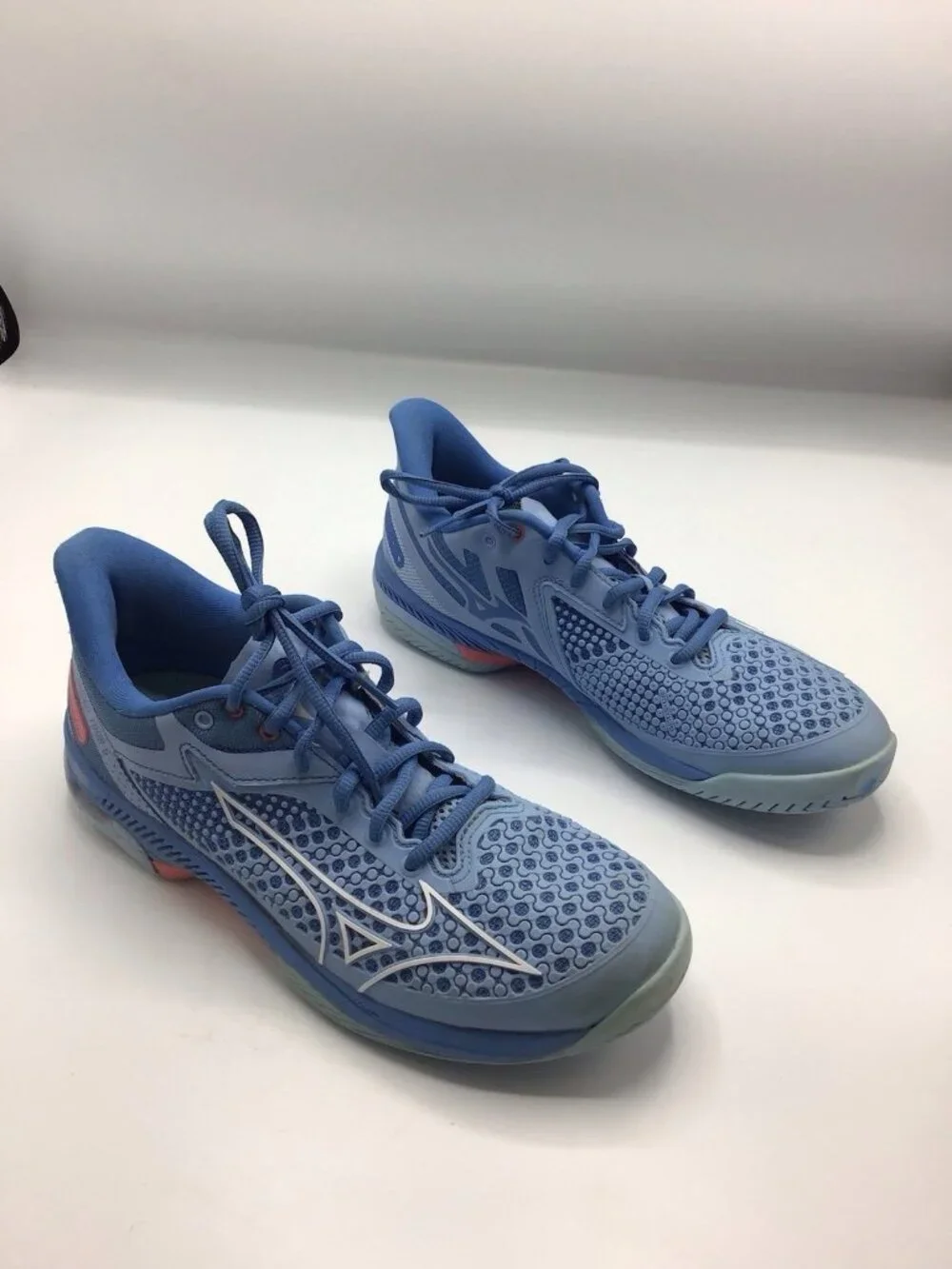 Mizuno Wave Exceed Tour 5 Enerzy Blue Tennis Shoes 9 - Picture 1 of 8